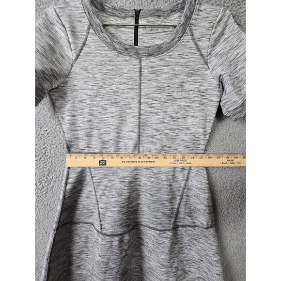 Athleta En Route Dress Women's Size M Gray Heather Athletics Sports Tennis - Picture 6 of 7